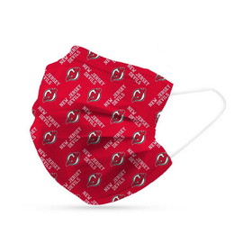 New Jersey Devils Face Mask Disposable 6 Pack