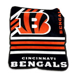 Cincinnati Bengals Blanket 50x60 Raschel Throw