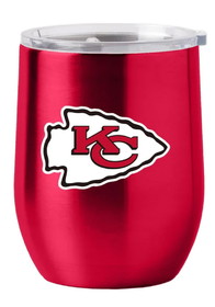 Kansas City Chiefs Travel Tumbler 16oz Stainless Steel Curved