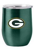 Green Bay Packers Travel Tumbler 16oz Stainless Steel Curved