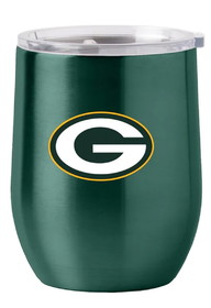Green Bay Packers Travel Tumbler 16oz Stainless Steel Curved
