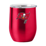 Tampa Bay Buccaneers Travel Tumbler 16oz Stainless Steel Curved