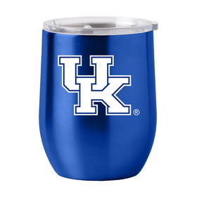 Kentucky Wildcats Travel Tumbler 16oz Stainless Steel Curved