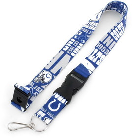Indianapolis Colts Lanyard Breakaway Style Dynamic Design