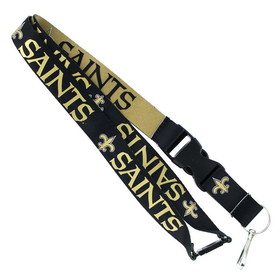 New Orleans Saints Lanyard Reversible