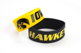 Iowa Hawkeyes Bracelets 2 Pack Wide