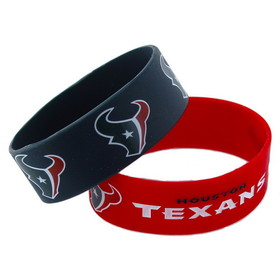Houston Texans Bracelets 2 Pack Wide