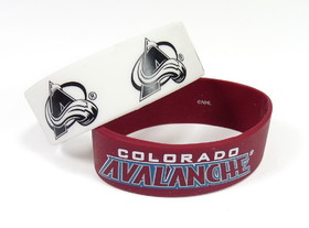 Colorado Avalanche Bracelets - 2 Pack Wide