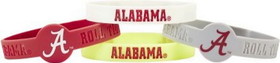 Alabama Crimson Tide Bracelets 4 Pack Silicone