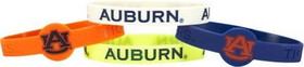 Auburn Tigers Bracelets - 4 Pack Silicone