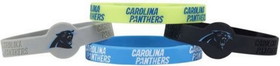 Carolina Panthers Bracelets 4 Pack Silicone
