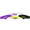 LSU Tigers Bracelets - 4 Pack Silicone
