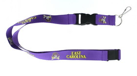 East Carolina Pirates Lanyard - Purple