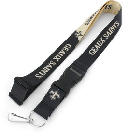 New Orleans Saints Lanyard Breakaway Style Slogan Design