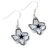 Dallas Cowboys Earrings State Design