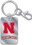 Nebraska Cornhuskers Keychain Slogan