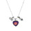 Clemson Tigers Necklace Charmed Sport Love Football