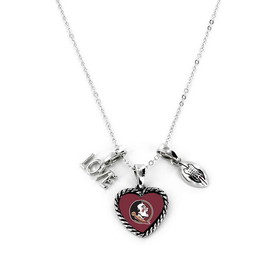 Florida State Seminoles Necklace Charmed Sport Love Football