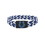 Indianapolis Colts Bracelet Braided Blue and White
