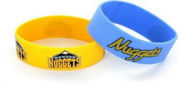 Denver Nuggets Bracelets 2 Pack Wide