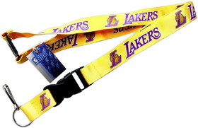 Los Angeles Lakers Lanyard Yellow