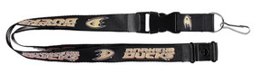 Anaheim Ducks Lanyard Black