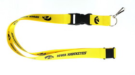 Iowa Hawkeyes Lanyard - Gold