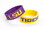 Aminco LSU Tigers Bracelets 2 Pack Wide