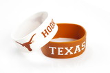 Texas Longhorns Bracelets - 2 Pack Wide