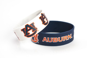 Auburn Tigers Bracelets - 2 Pack Wide