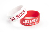 Arkansas Razorbacks Bracelets 2 Pack Wide