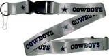 Dallas Cowboys Lanyard Silver