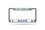 Los Angeles Rams License Plate Frame Chrome Retro Design