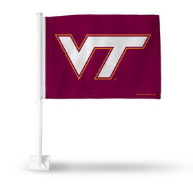 Virginia Tech Hokies Flag Car