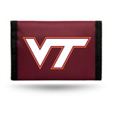 Virginia Tech Hokies Wallet Nylon Trifold