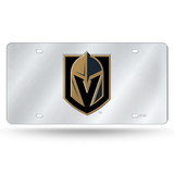 Vegas Golden Knights License Plate Laser Cut Silver