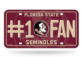 Florida State Seminoles License Plate #1 Fan