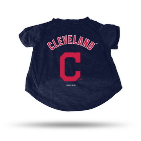 Cleveland Indians Pet Tee Shirt Size L
