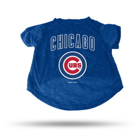 Chicago Cubs Pet Tee Shirt Size L