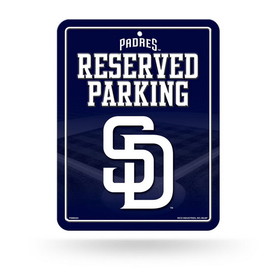 San Diego Padres Sign Metal Parking