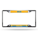 UCLA Bruins License Plate Frame Chrome EZ View Alternate Design