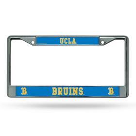 UCLA Bruins License Plate Frame Chrome Printed Insert