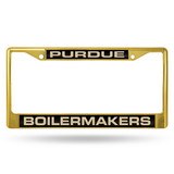 Rico Industries license plate frame metal gold