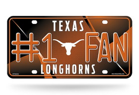 Texas Longhorns License Plate #1 Fan