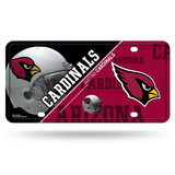 Arizona Cardinals License Plate Metal