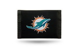Miami Dolphins Wallet Nylon Trifold