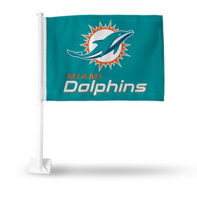 Miami Dolphins Flag Car