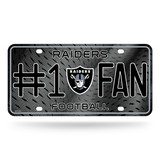 Oakland Raiders License Plate #1 Fan