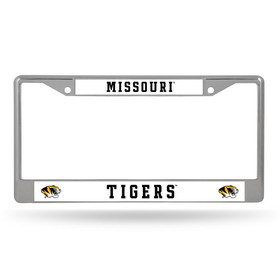 Missouri Tigers License Plate Frame Chrome