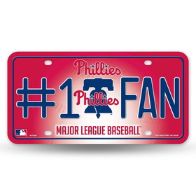 Philadelphia Phillies License Plate #1 Fan Alternate Design